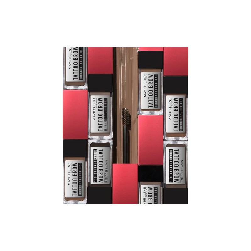 Maybelline Estilizador de cejas en gel de facil aplicación, Tattoo