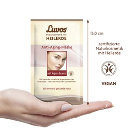 Luvos Anti-Ageing Face Mask with 2 x 7.5 ml 0.3 x 8 x 13.2 1 Sachet (Pack of 5)