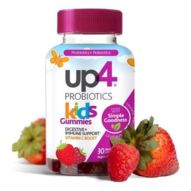 Up4 Probioticos Para Niños Apoyo Inmune Vitamina C 30gomitas