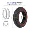 ulip 10x2.5 Solid Tires 10 Inch for Kugoo M4/M4 Pro