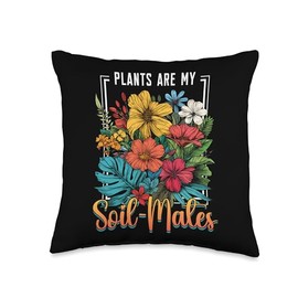 Ethnobotany Plants Soil-Mates Plant Genetics Ethnobotanist Throw Pillow