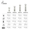 Laken Very Robust Stainless Steel Bottle 0.5 L Silver with