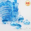 PMLAND 69 Pieces 25mm Big Round Acrylic Diamond Crystals Gems