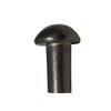 Hanson Rivet 3/16inches Diameter X 1/2inches Length Solid Steel Round