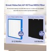 Popurure AF-10FL Replacement Filter Compatible with HoMedics Air Purifier AF-10