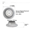 SHDIATOOL 3 Inch Profile Hand Diamond Wheel Height 20mm Demi-bullnose