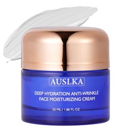 AUSLKA Daily Moisturizer Cream Lotion, With Jasminum Extract, Moisturizer For Normal To Dry Skin, Non-Greasy Face Skin Moisturizer 1.86 FL OZ