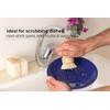 ECOLULU Bamboo Dish Brush Set & Wood Bottle Brush for