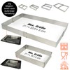 Moritz & Moritz Rectangular Baking Frame Adjustable 5 cm High