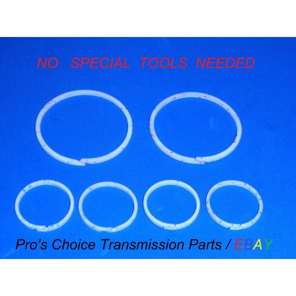 Transtec **NO SPECIAL TOOLS NEEDED** 4L60E 4L65 Input Shaft/Pump Teflon