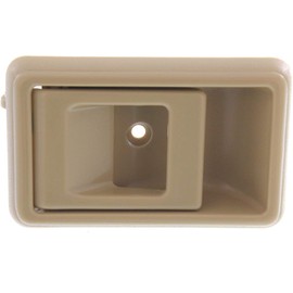 Garage-Pro Front Interior Door Handle Set Compatible with 1995-2000 Toyota Tacoma, Beige, w/o Door Lock Hole, Set of 2, Driver & Passenger Side