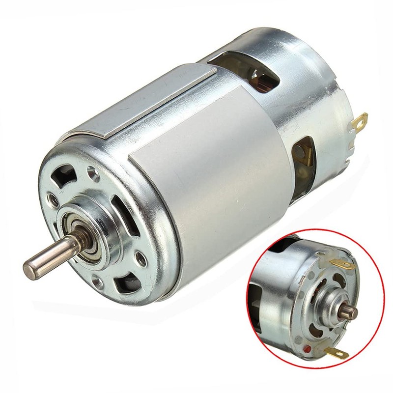 775 DC 12V-36V 3500-9000RPM Motor Ball Bearing Large Torque High