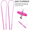 Hsthe Sea 9Pcs Drawstring Threader Plastic Bodkin Threader Sewing Loop