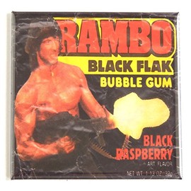 Rambo Gum Fridge Magnet (3 x 3 inches)