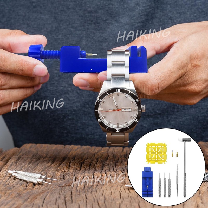 HAIKING Watch Band Link Remover Tool, 11 Sets Blue Watch