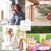 Pure Copper Water Bottle - 32 oz - Handcrafted BPA