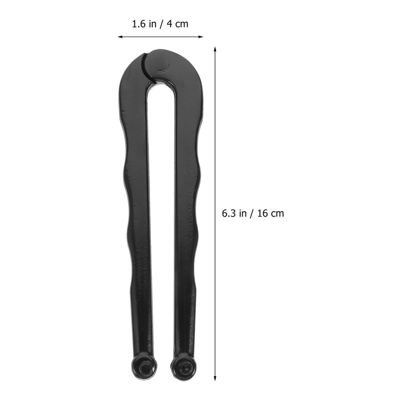 Vertical Hole Hook Wrench pin Removal Tool Spanner Wrench Adjustable