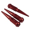 JDMSPEED New Wheel Spike Lug Nuts (24pcs) with 1 Socket