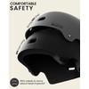 OutdoorMaster Skateboard Cycling Helmet - Two Removable Liners Ventilation Multi-Sport