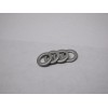 Unbranded//Generic 4pc M5 Low Profile Stainless Steel Washer 8.06mm OD