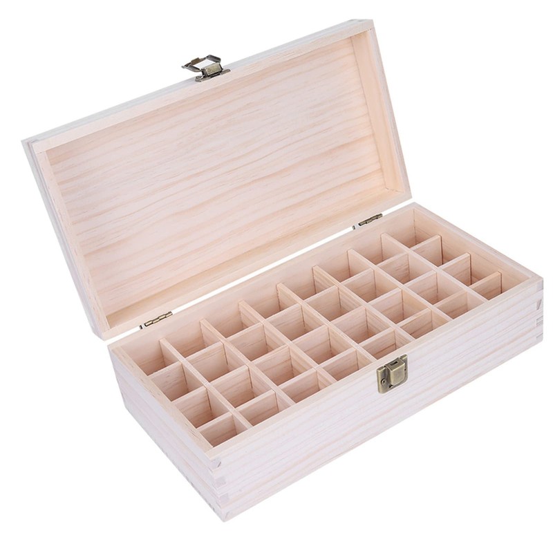 Wooden Essential Oil Storage Box, Eco-Friendly Essential Oil Storage Box