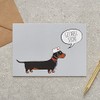 Dachshund Get Well Soon Card