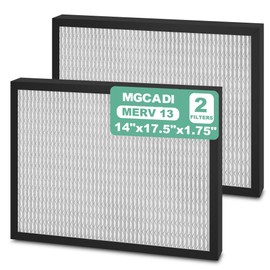 14 x 17.5 x1.75 MERV 13 Replacement Dehumidifier Filter Compatible with Santa Fe Advance90, Advance100, Advance120, Honeywell DR90 & DR120 dehumidifier Models, （2 Pack）