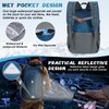 RAINSMORE Hiking Backpack Men Women 40L Waterproof Backpack Lightweight Foldable