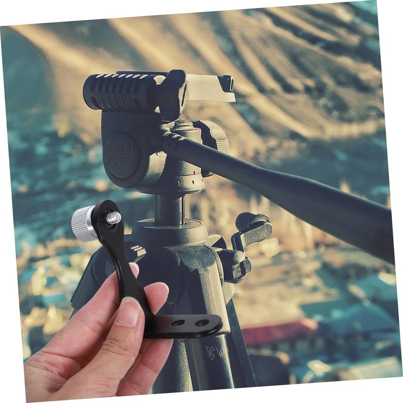 KICHOUSE 2pcs Metal Binocular Adapter for Tripod Mounting Compatible with