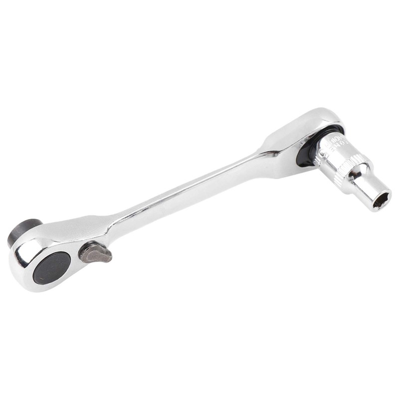 JUSTAUS 1/4 Inch Mini Double Headed Ratchet Wrench 72 Tooth