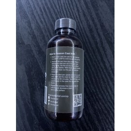 Kuche Chef Organic Cast Iron Oil and Cast Iron Conditioner (4 oz) - Made from Flaxseed Oil