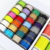 Sewing Thread Set, 60 Pieces Mixed Colours Thread Spools and