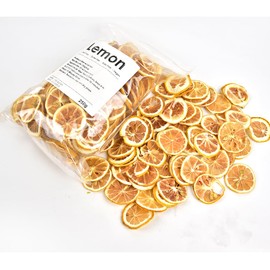Dehydrated Dry Lemon For Cocktails, Dried Lemon 5.3oz/150g, 100% Natural & No Additives, No Sugar Added (5.3 oz)