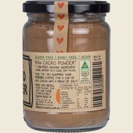 MINDFUL FOODS Cacao Powder Raw Organic 200g