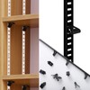 20Pcs Adjustable Cabinet Shelf Bracket Clips, Metal Shelf Bracket Clips,