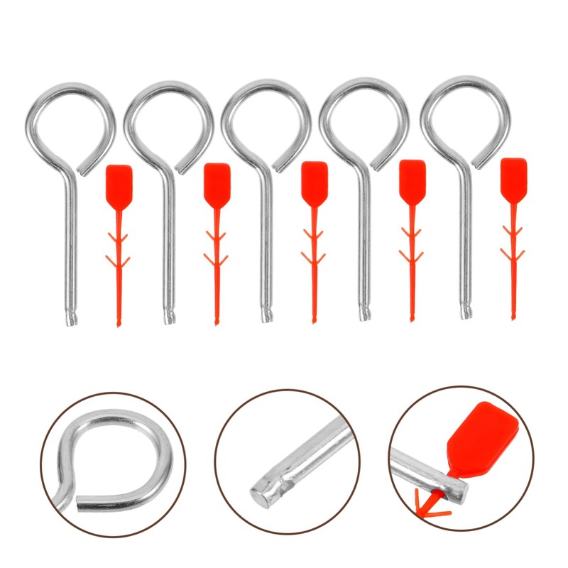 Yardenfun 10pcs Fire Extinguisher Latch Fire Equipment Pull Pin Fire