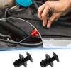 Mtsooning 50 pcs für T4 Transporter Eurovan Schwarz Verkleidung Clips