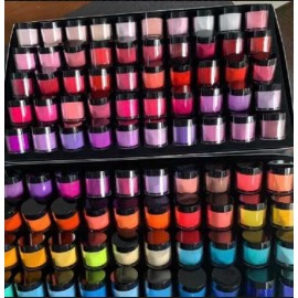 Creations by Idy shop Gama 50 Acrílicos Uñas Alta Pigmentación Frasco 1/4 Oz