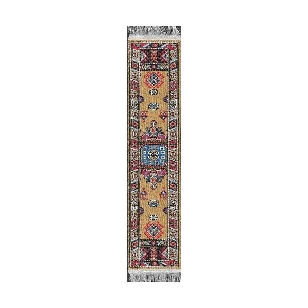 Dollhouse Miniature Woven Turkish Carpet Runner 8 3/4" x 1