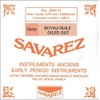 Savarez viola da gamba strings A2 gut BRH74