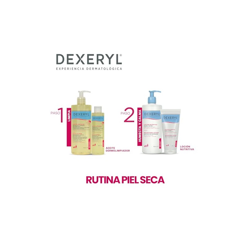 Dexeryl Loción Hidratante Nutritiva Piel Seca y Muy Seca Nutre