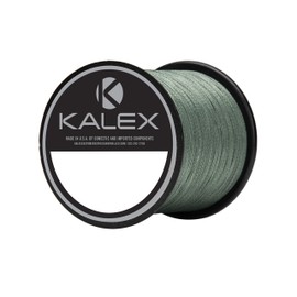 Kalex Kbqs80-Lvg Trenza 300 Metros de Baja Visibilidad, Verde