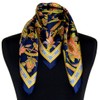Lorenzo Cana Women’s Silk Scarf, 100% Silk, Baroque with Paisley