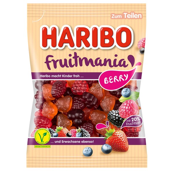 Haribo Fruitmania Berry (6 x 175g)