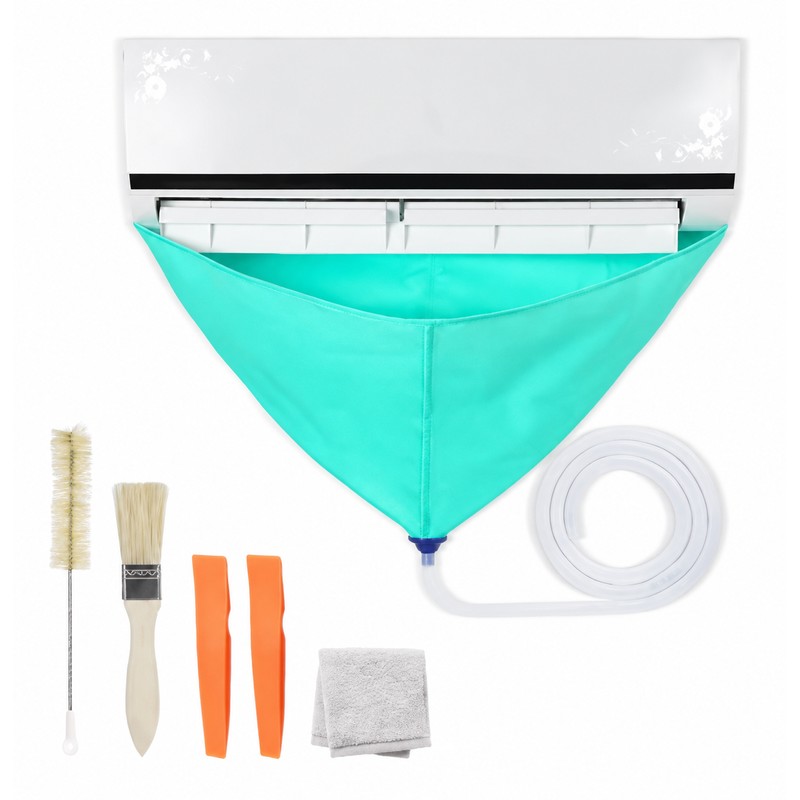 Air Conditioner Cleaning Bag Kit with Drain Hose, Waterproof AC