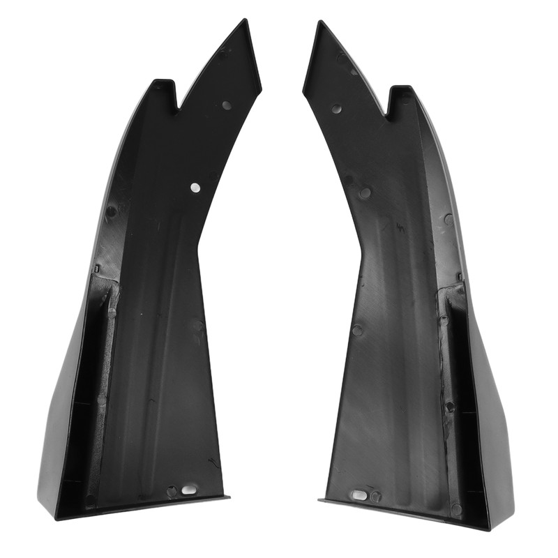 2PCS Car Rear Bumper Canard Lip Side Skirt Splitter Spoiler