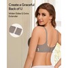 HBselect Nursing Bras for Breastfeeding Comfort Seamless Pregnancy Maternity Bra