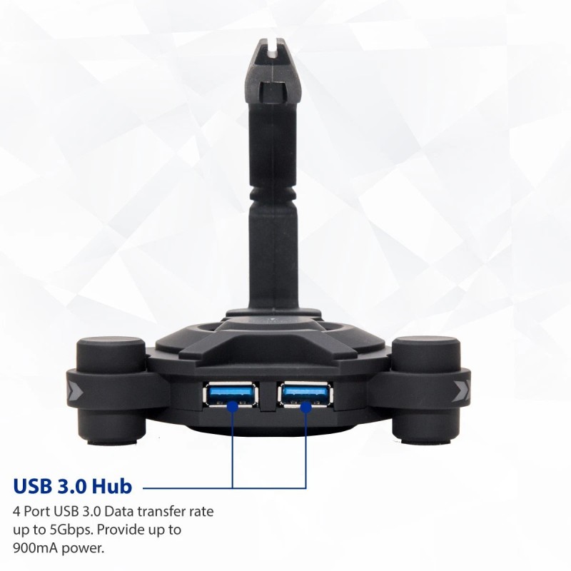 Berserker Gaming NARFI Gaming Mouse Bungee and USB 3.0 Hub