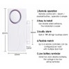 Window Door Sensor Burglar Alarm Entry Alert with Remote Controller,