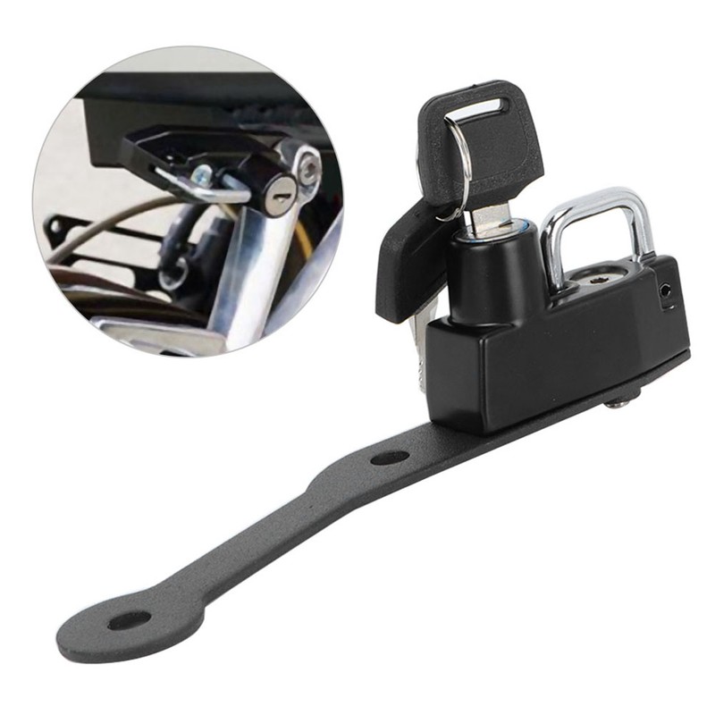 Motorcycle Alloy Helmet Lock Kit for Yamaha MT-07 FZ-07 2014-2017/FJ-07